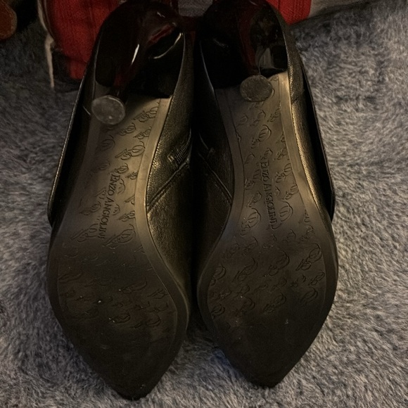 Enzo Angiolini Leather Ankle Booties Size 8 - Picture 8 of 14